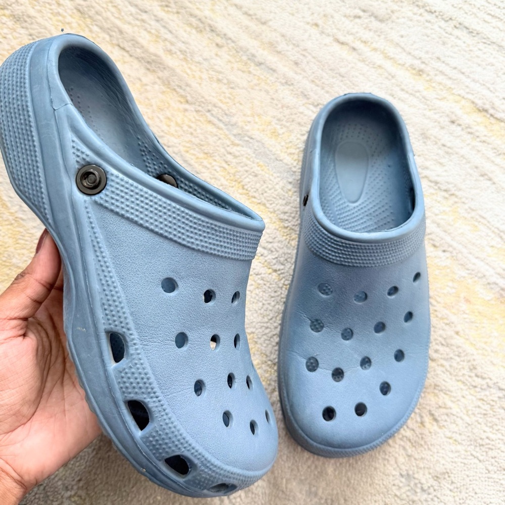 Blue Clog Sandals Unisex Size 7